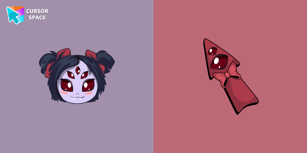 Undertale Muffet cursor